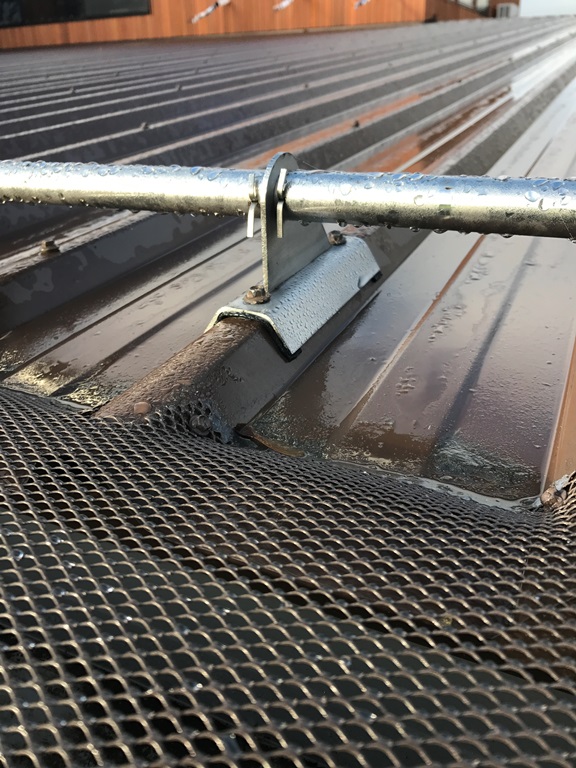 Snow Guard and Gutter Guard on new build